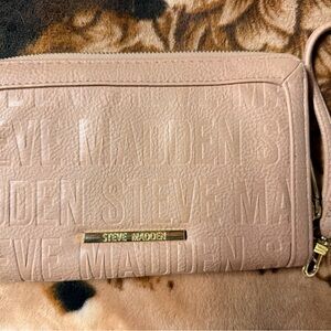 Steve Madden Blush Wristlet Clutch